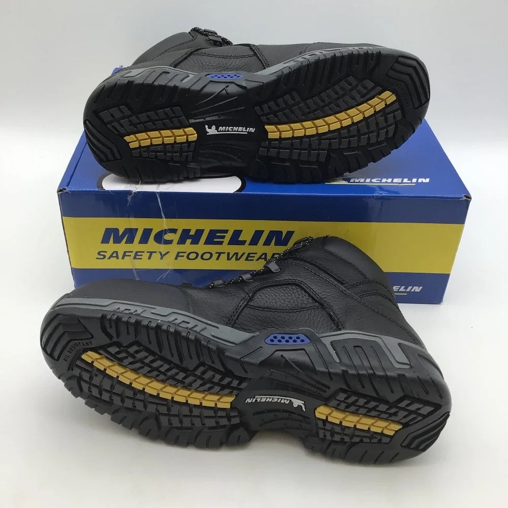 Michelin HydroEdge XHY866 Mens Steel‎ Toe Waterproof Work Boots Size 8.5 M NEW